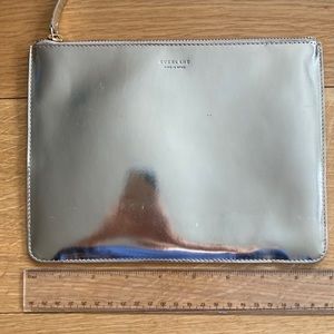Gold Leather Everlane Clutch/Pouch